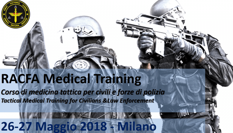 RACFA torna in Italia, ma stavolta con un corso in Italiano - La medicina tattica come non si era mai vista! | Emergency Live