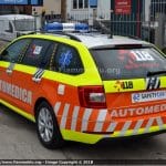 Automediche in Romagna, le prime Skoda Octavia in esclusiva con Fiammeblu | Emergency Live 12