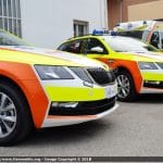 Automediche in Romagna, le prime Skoda Octavia in esclusiva con Fiammeblu | Emergency Live 13