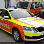 Automediche in Romagna, le prime Skoda Octavia in esclusiva con Fiammeblu | Emergency Live 14