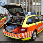 Automediche in Romagna, le prime Skoda Octavia in esclusiva con Fiammeblu | Emergency Live 16