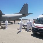 „Paziente affetto da tubercolosi trasportato“ Bio-Contenimento dall'Aeronautica Militare | „Avarinis tiesioginis“ 1