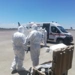 „Paziente affetto da tubercolosi trasportato“ Bio-Contenimento dall'Aeronautica Militare | „Avarinis tiesioginis“ 2