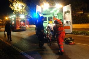 incidente stradale romea
