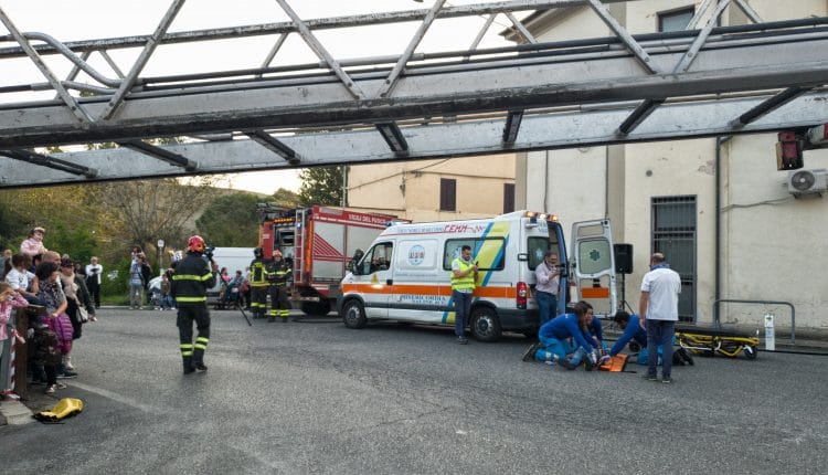 Esercitazione congiunta a Volterra: come agire in caso di incendio in appartamento? | Emergency Live 1