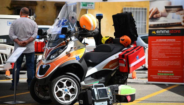 Motomedica and ambulanza, quando e perché scegliere il Piaggio Mp3 | „Avarinis tiesioginis“ 15