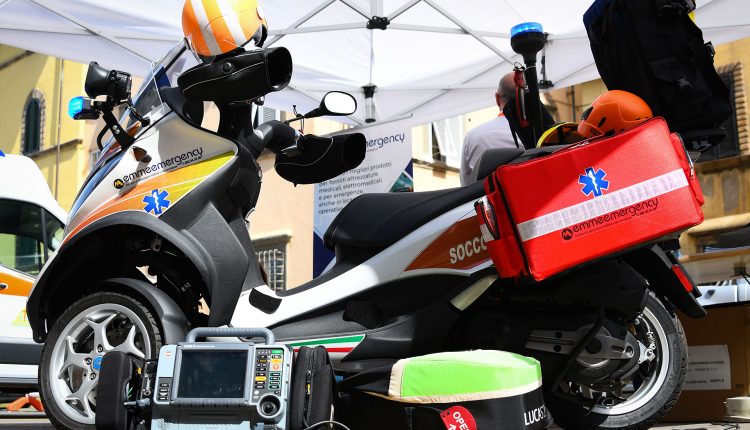 Motomedica e ambulanza, quando e perché scegliere il Piaggio Mp3 | Emergencia en vivo 13