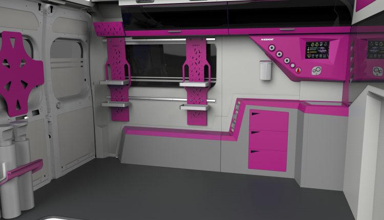 „Ambulanza del futuro“: „Orion presenta MAXIMA“, vienkartinė spazio ir stiliaus versija | „Avarinis tiesioginis“ 14