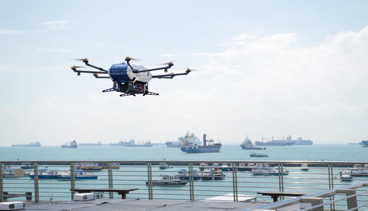 Vola con successo il primo drone da consegna di Airbus | Emergency Live 2