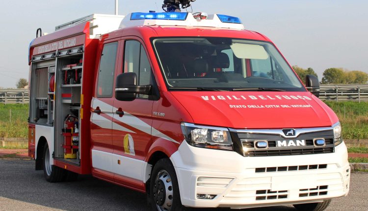Vigili del Fuoco, la Città del Vaticano ha una nuova APS su MAN TGE | Emergency Live 6