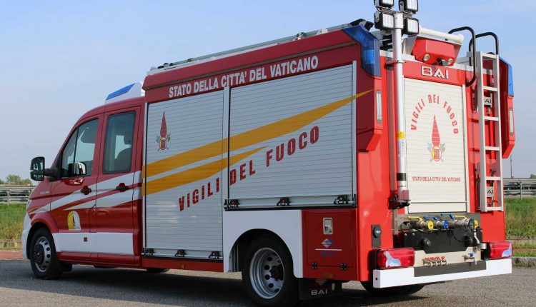 Vigili del Fuoco, la Città del Vaticano ha una nuova APS su MAN TGE | „Avarinis tiesioginis“ 2