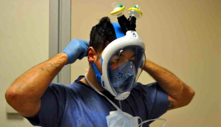 Coronavirus, Aeronautica in campo per l’adattamento di maschere da snorkeling in dispositivi medici | Emergency Live 1