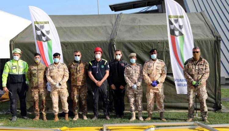 Coronavirus, il Qatar dona un ospedale da campo a Schiavoia (PD): il 3° stormo al lavoro per trasportarlo | Emergency Live