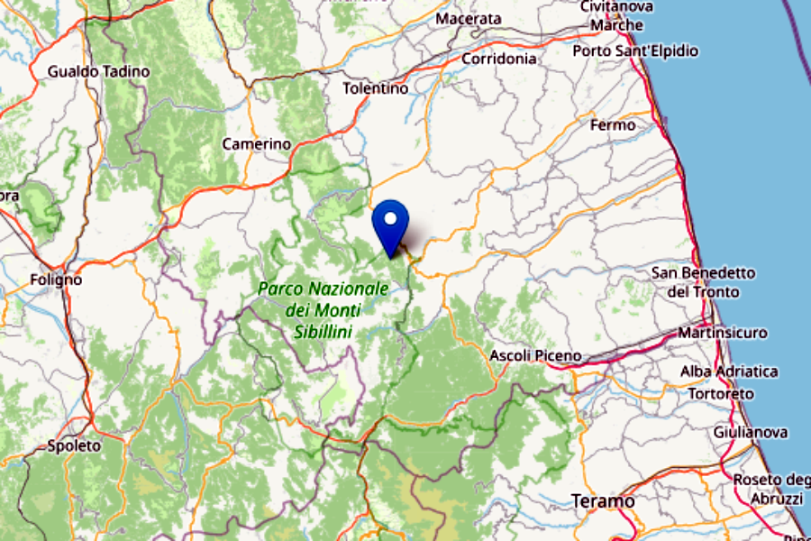 Terremoto, scossa di magnitudo 3.6 nel sud delle Marche | Emergency Live