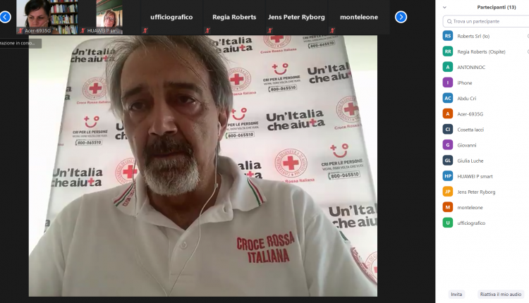 L’abbraccio della Croce Rossa al suo presidente: i volontari “intervistano” Francesco Rocca | Emergency Live