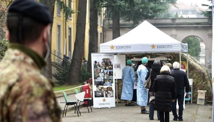 Esercito italiano a Lodi e Milano, ai Drive Through Difesa (DTD) anti Covid anche il Ministro Guerini | Emergency Live 31