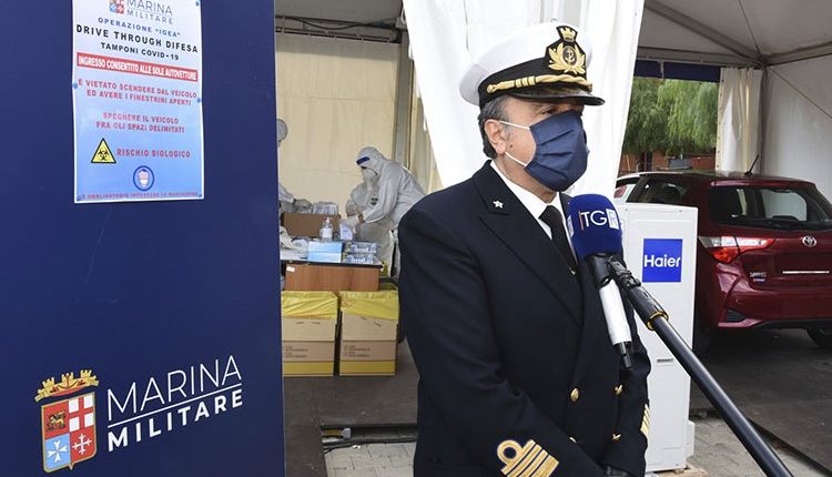Operazione IGEA: in Puglia e Basilicata la Marina Militare ha attivato 10 Drive Through Difesa | Emergency Live 12