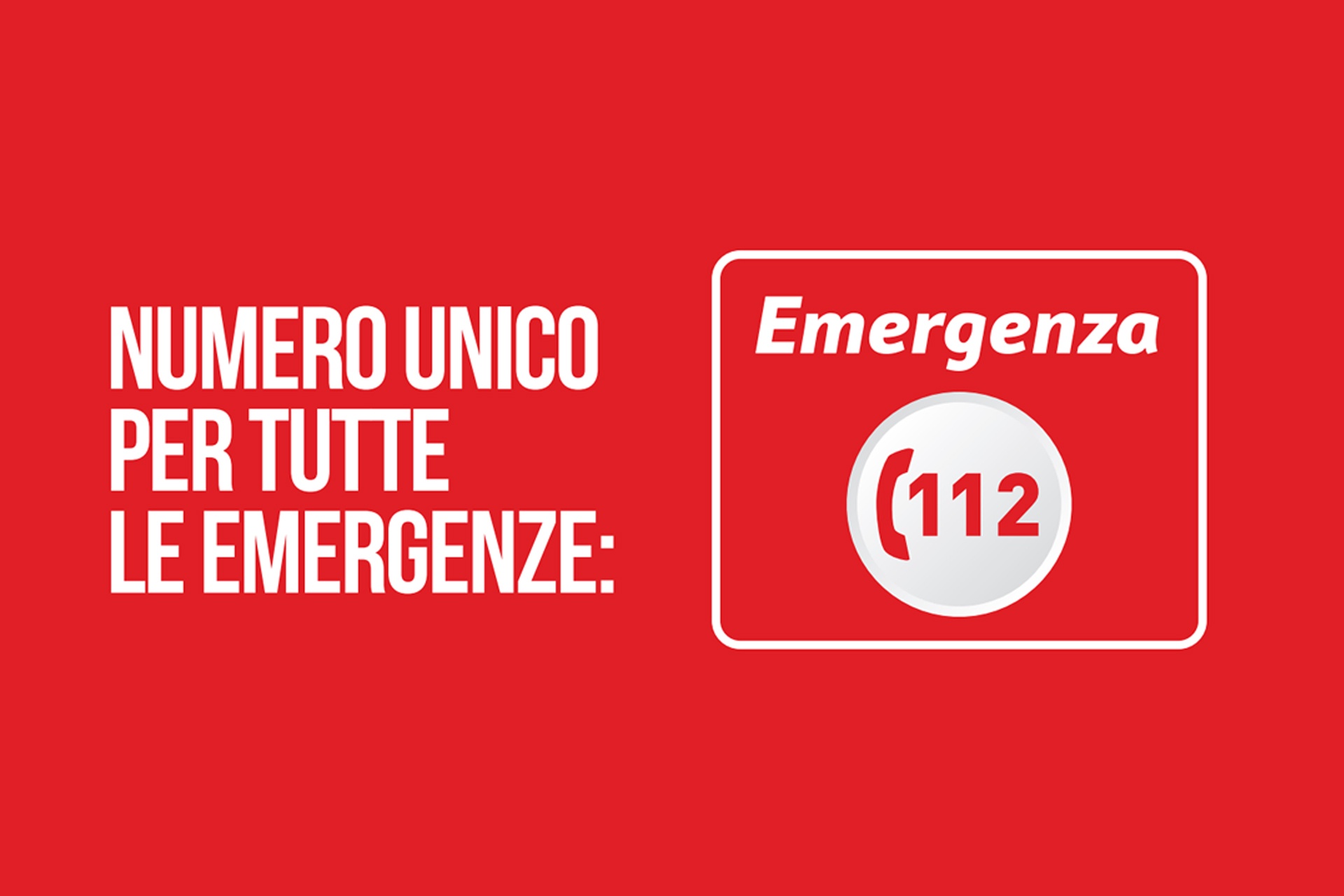 NUE 112, dal 1 dicembre sarà attivo anche in Toscana il Numero Unico di Emergenza 112: la presentazione | Emergency Live 3