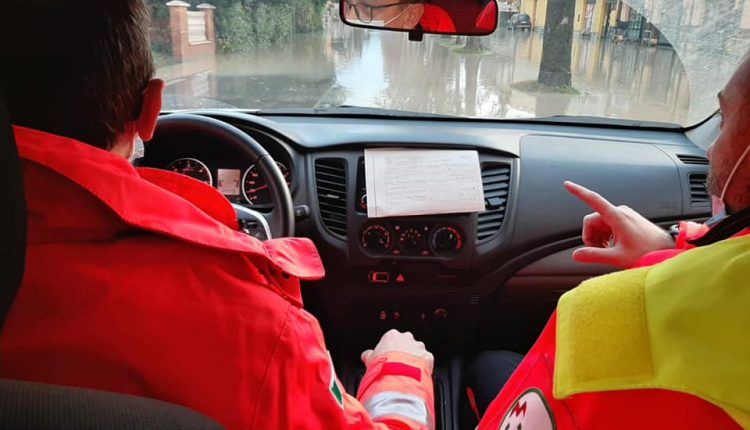 Maltempo a Modena, ANPAS in prima linea nell'assistenza alla popolazione dell'area del Panaro 2
