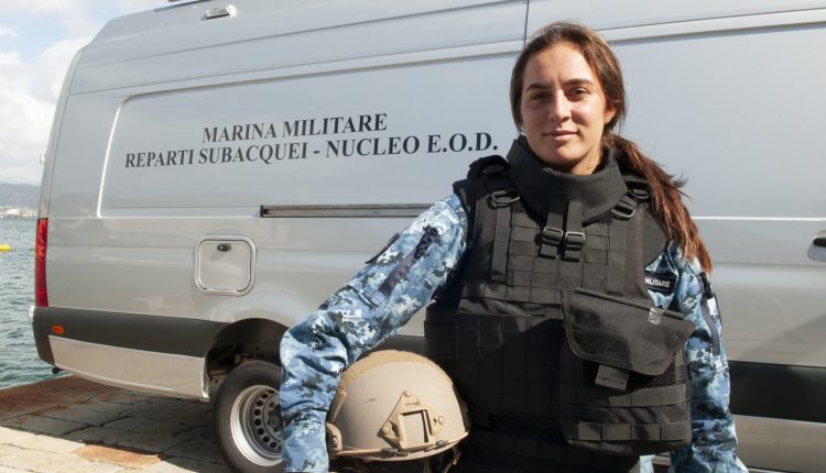 Intervista a Chiara Giamundo, la prima e unica palombara della Marina Militare: “Sott’acqua è indescrivibile” 1