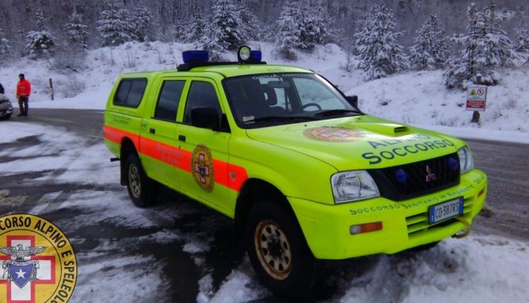 Passo del Cirone (Pr-Ms), escursionista bloccato nella neve: recuperato dal Soccorso Alpino di Parma