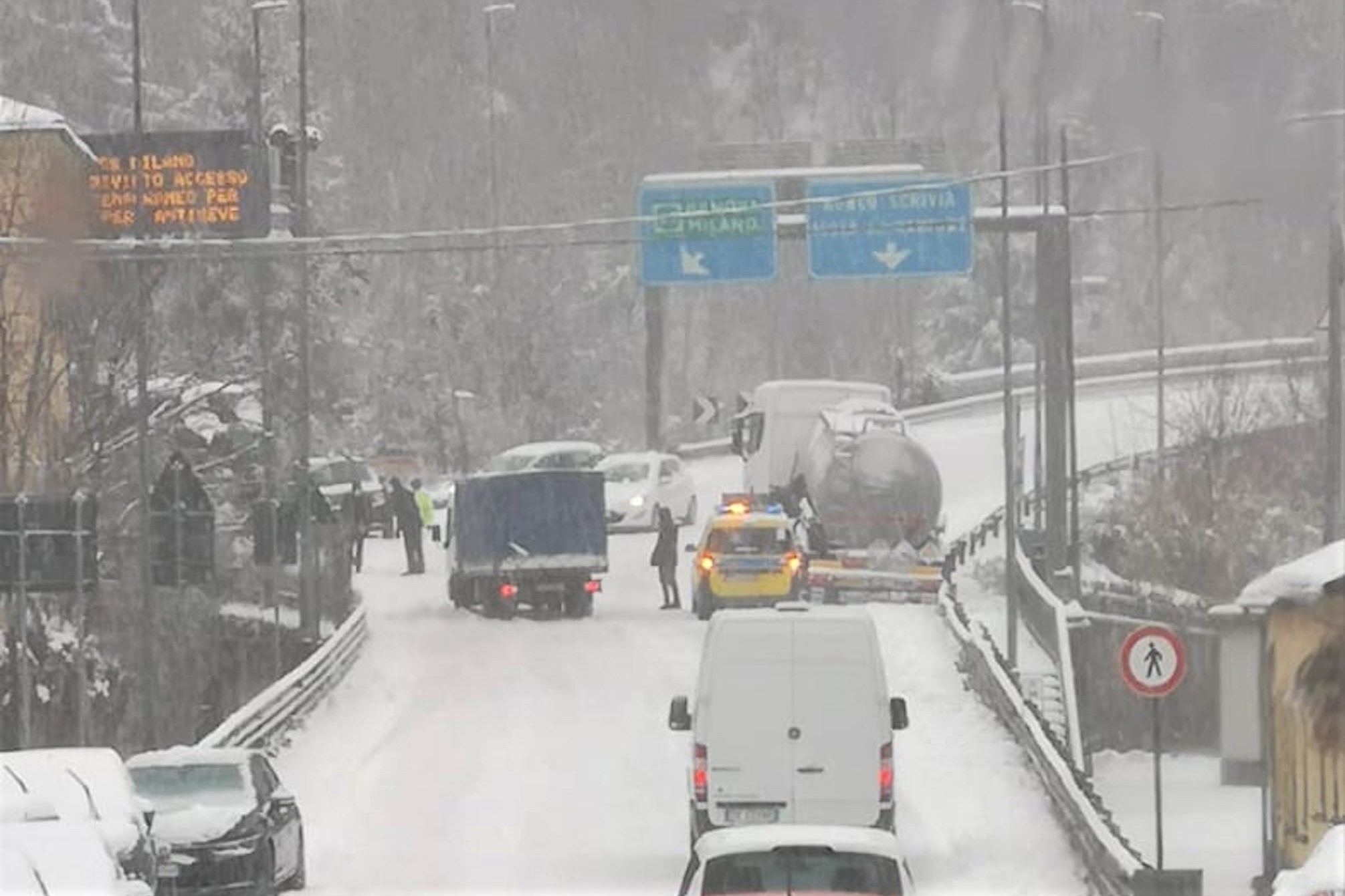 Autostrade liguri in tilt, interviene la Protezione civile