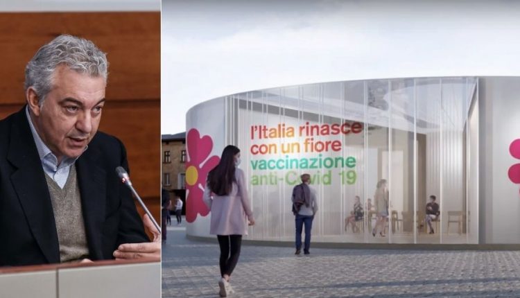 Presentata la campagna vaccino anti-Covid: primula di Boeri per rinascita, l'Italia rinasce come un fiore