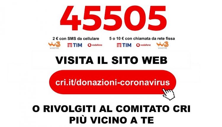 Covid e le truffe, Croce Rossa Italiana: “attenzione, la CRI non chiama per chiedere contributi”