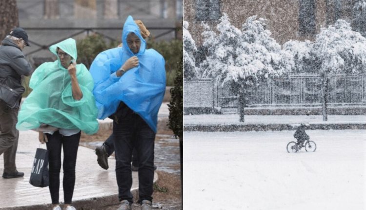 Maltempo, allerta della Protezione civile: in arrivo neve e pioggia al centro-sud