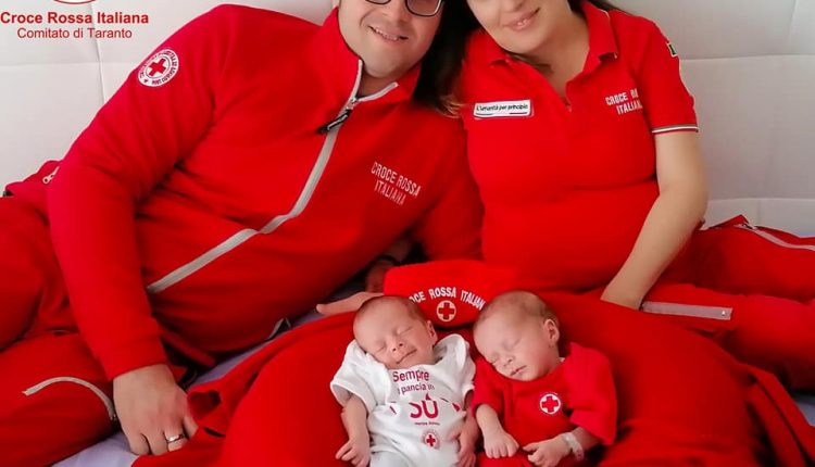 Soccorrere significa allargare la propria famiglia: due gemelli allietano la Croce Rossa di Taranto 1