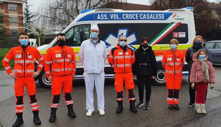 Il cuore di chi lottò nella trincea di Codogno non ha mai fine: donata un'ambulanza alla Pubblica Assistenza 1
