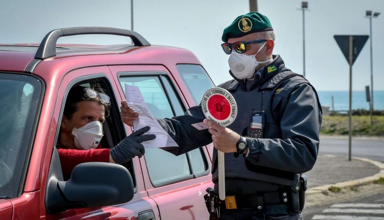 coronavirus-controlli-Covid zona arancione zone italia