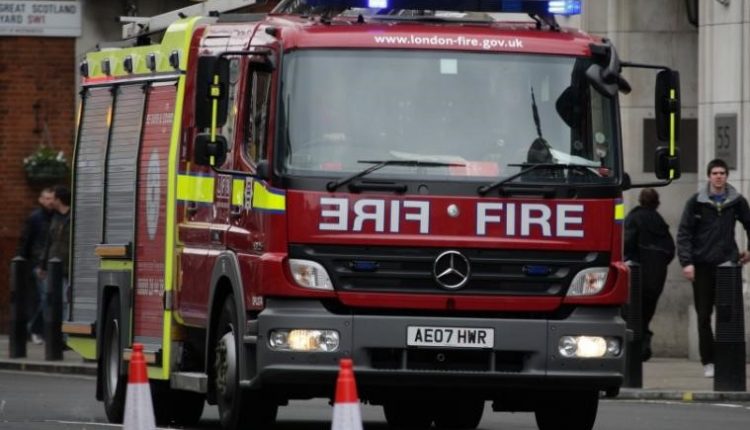 Londra Vigili del Fuoco UK