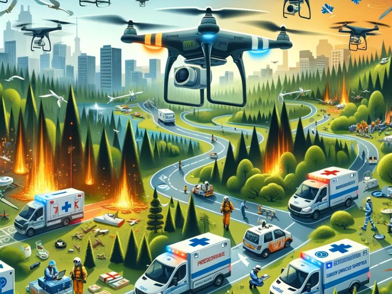 Droni nel soccorso: rivoluzione aerea nell'emergenza