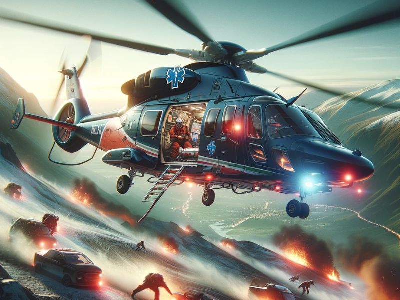 Evoluzione dei servizi medici d'emergenza via elicottero