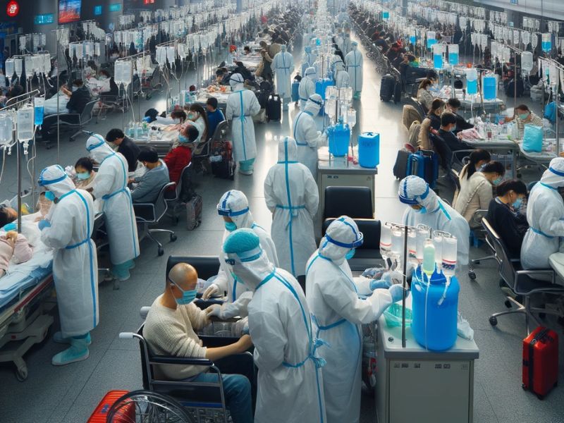Ondata di malattie respiratorie in Cina la risposta dei soccorsi