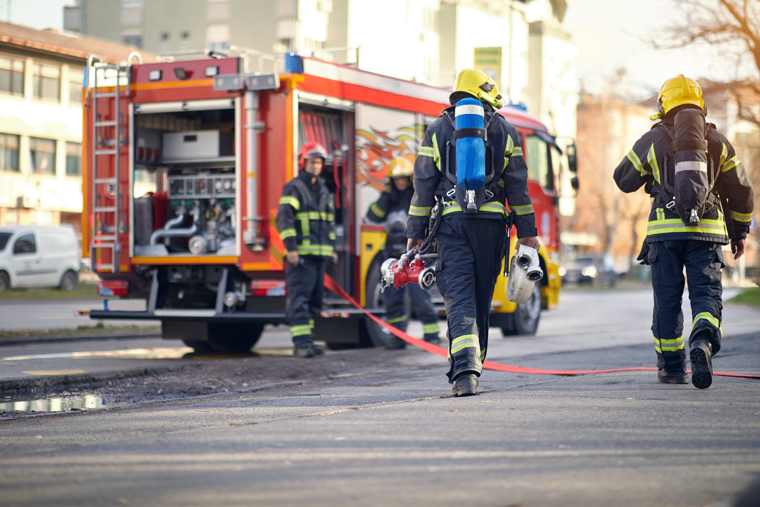 firefighters successfully completed the firefighting