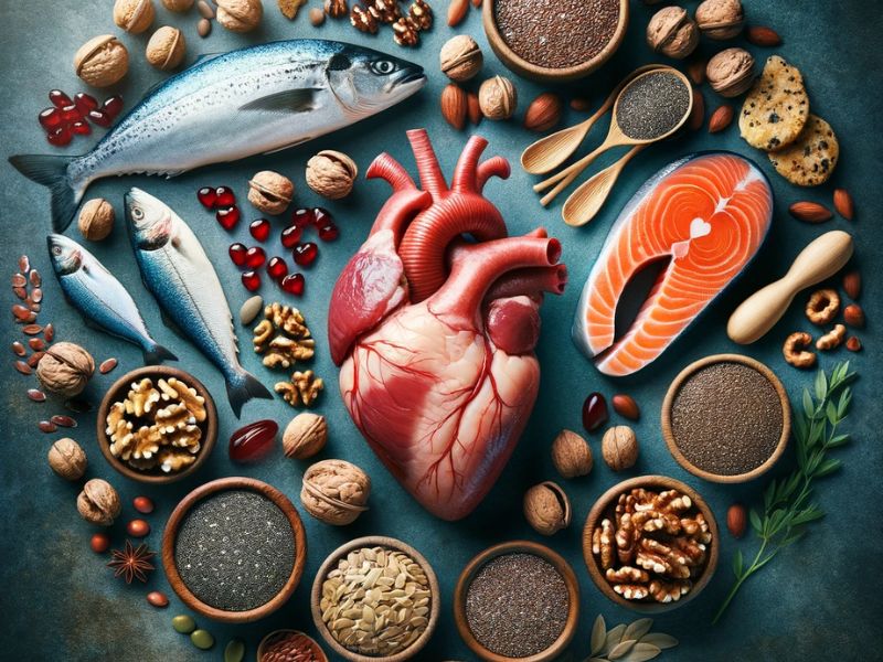 Il legame vitale tra omega-3 e la salute del cuore