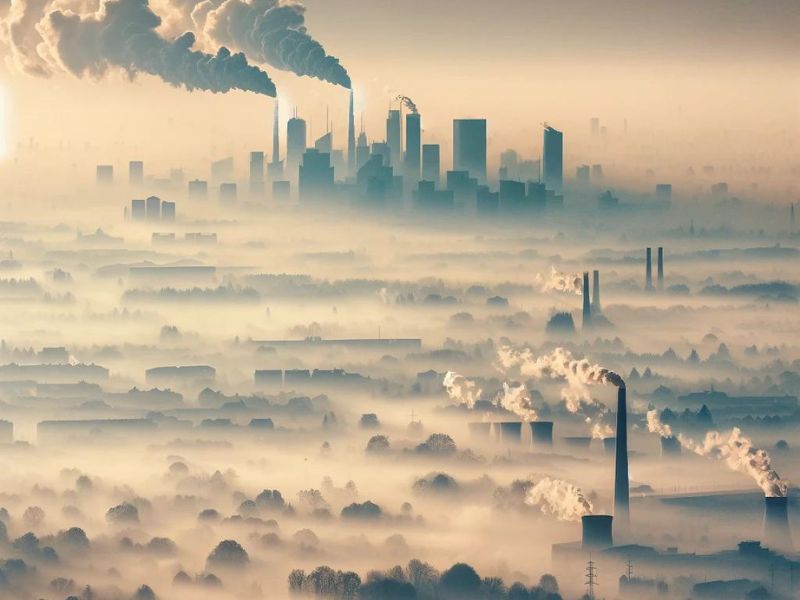 La nebbia che uccide lo smog nella Pianura Padana