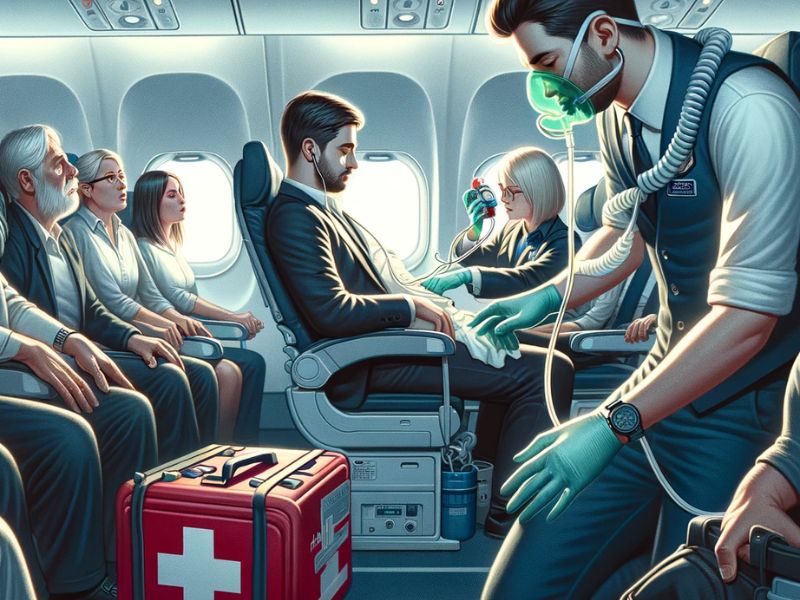 Pronto soccorso in volo come reagiscono le compagnie aeree