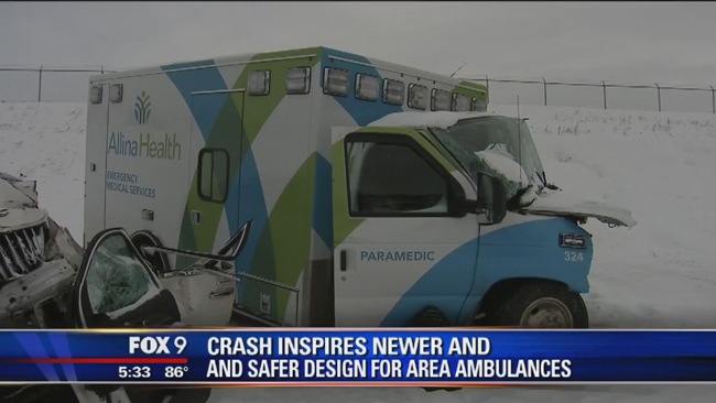 Emergencia en vivo | La nueva ambulancia más segura de Allina Health está lista para salir a la carretera image 3