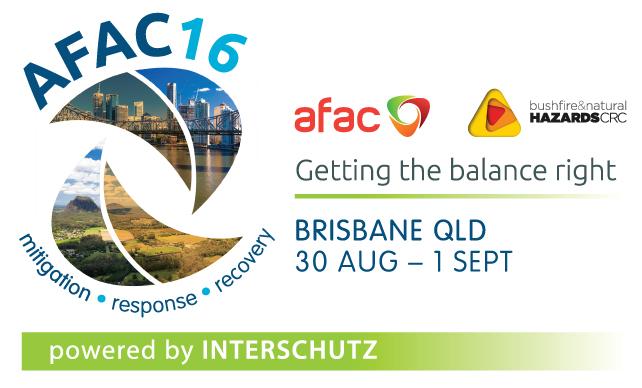 Emergency Live | Australia - AFAC16: Mitigation, Response, Recovery. Getting the balance right