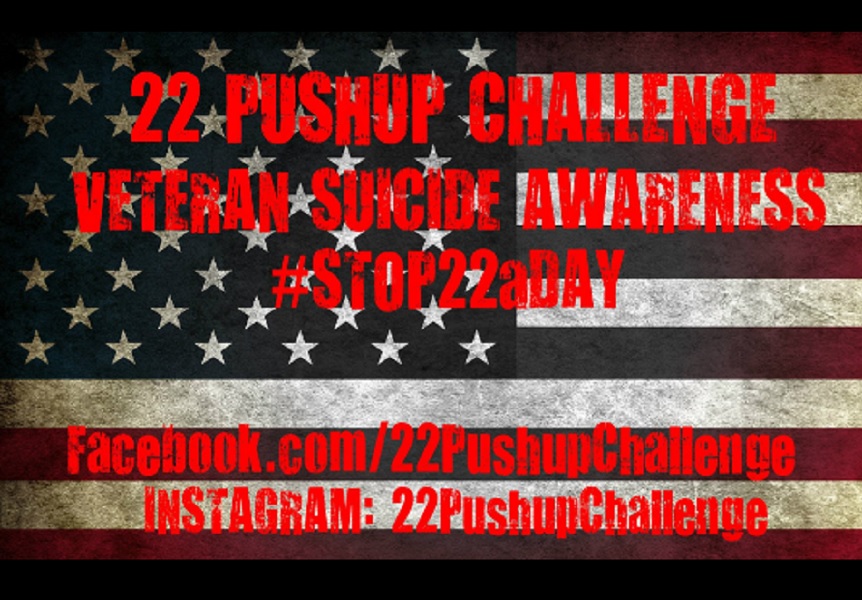 Emergency Live | The #22PushUpChallenge honors the 22 veterans who die by suicide each day from PTSD