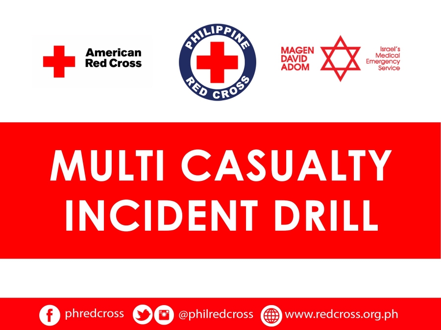 Cruz Roja de Filipinas en acción con simulacro de incidentes con múltiples  víctimas