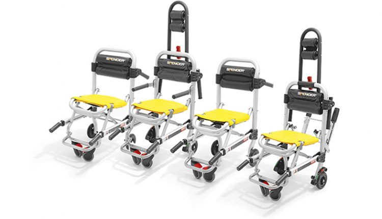 Emergency Live | SPENCER 4BELL: the lightest transport chair ever. Discover why is it the most resistant one! image 12