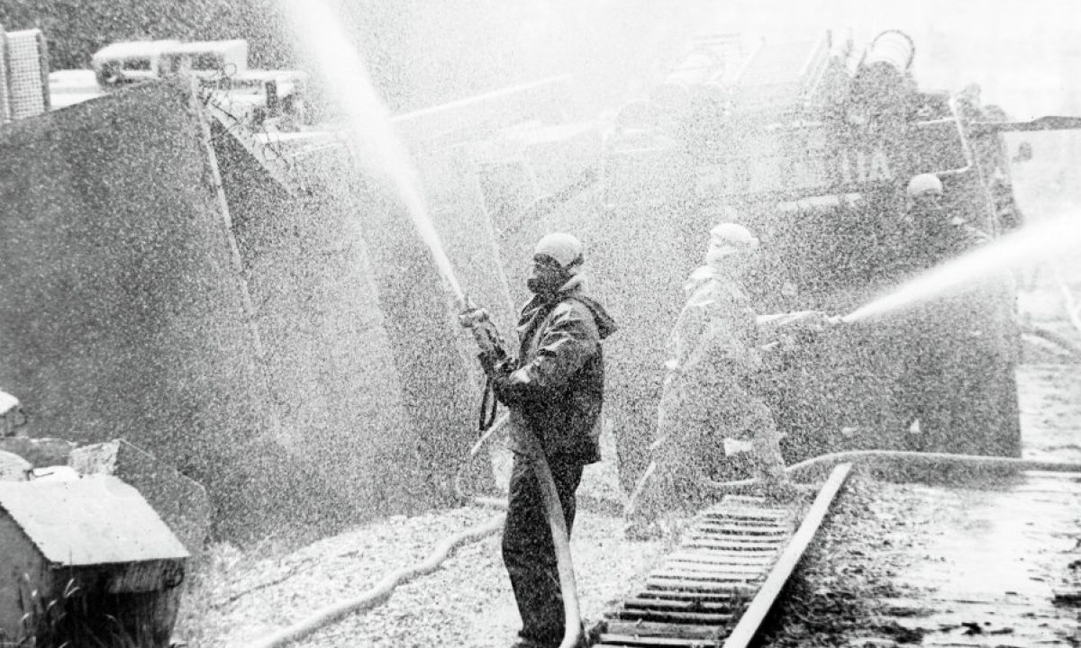 Firefighters and volunteers, the real heroes of the Chernobyl disaster