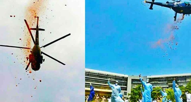 Emergency Live | Coronavirus in India: a flower shower on hospitals to thank medical staff