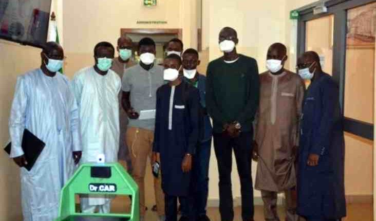 Emergency Live | Senegal: Docteur Car fights COVID-19, Polytechnic Institut of Dakar presents the robot with anti-COVID innovations