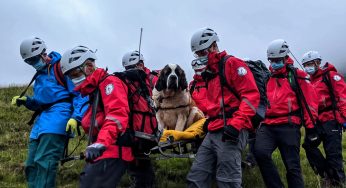 mountain rescue backpack