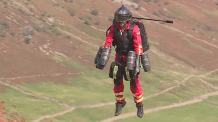 Emergency Live | Paramedics like Iron Man: could a jet suit save lives? The Great North Air Ambulance Service tested it